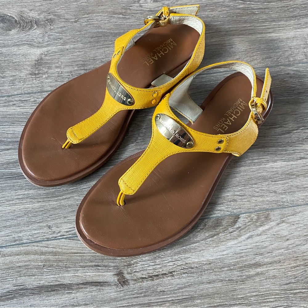 MICHAEL Michael Kors Women Leather Sandals